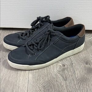 Nunn Bush Kore City Walk Men's Blue Oxford Sneakers Size 11.5